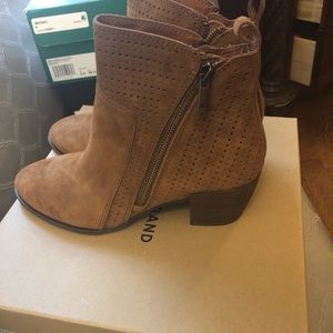 Lucky brand suede booties